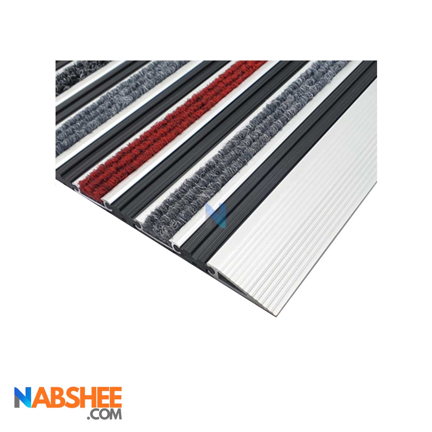 پادری آلومینیومی یک سانتی کد N15 با رویه PVC و موکت