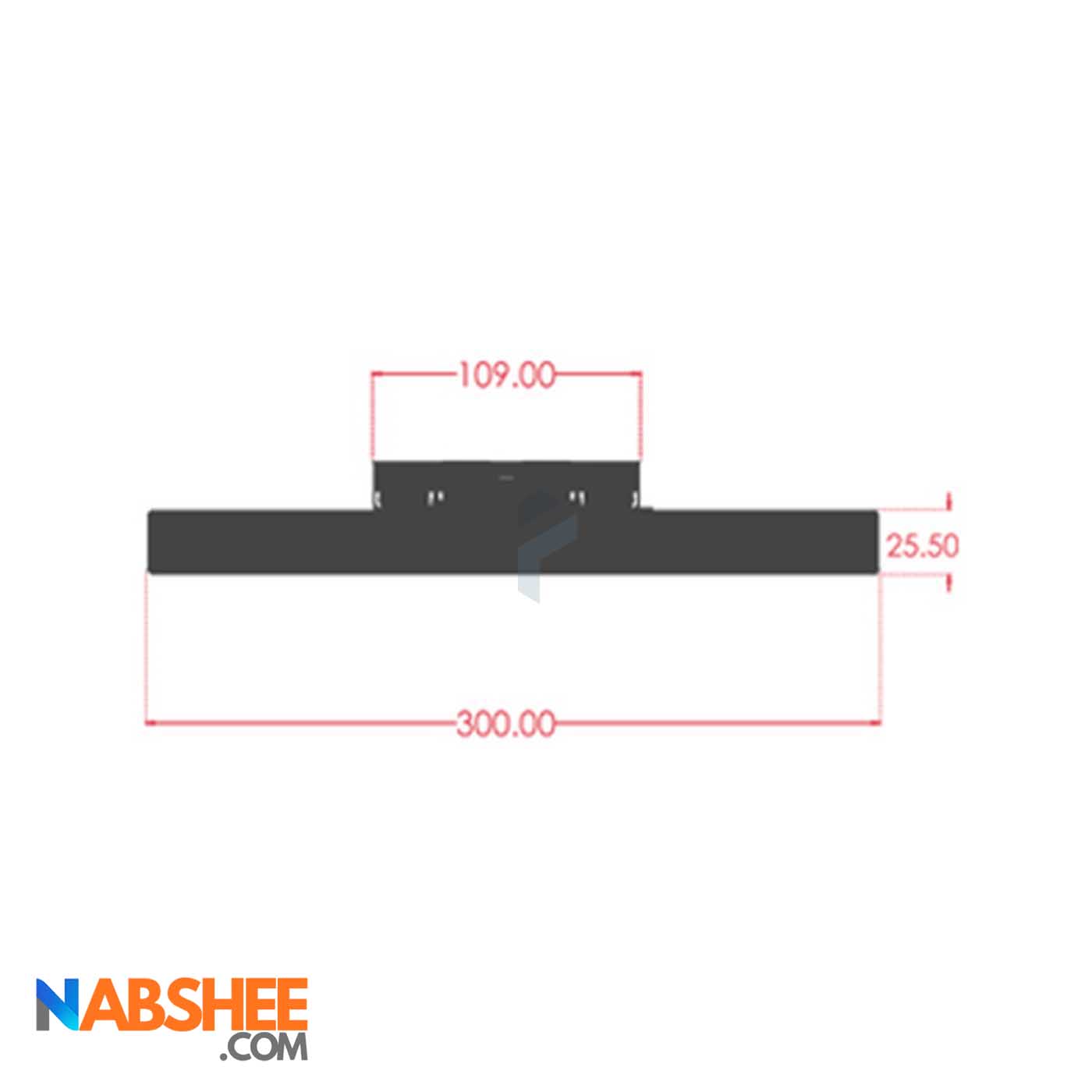 چراغ مگنتی زیگبی خطی 10 وات کد Zigbee-D10