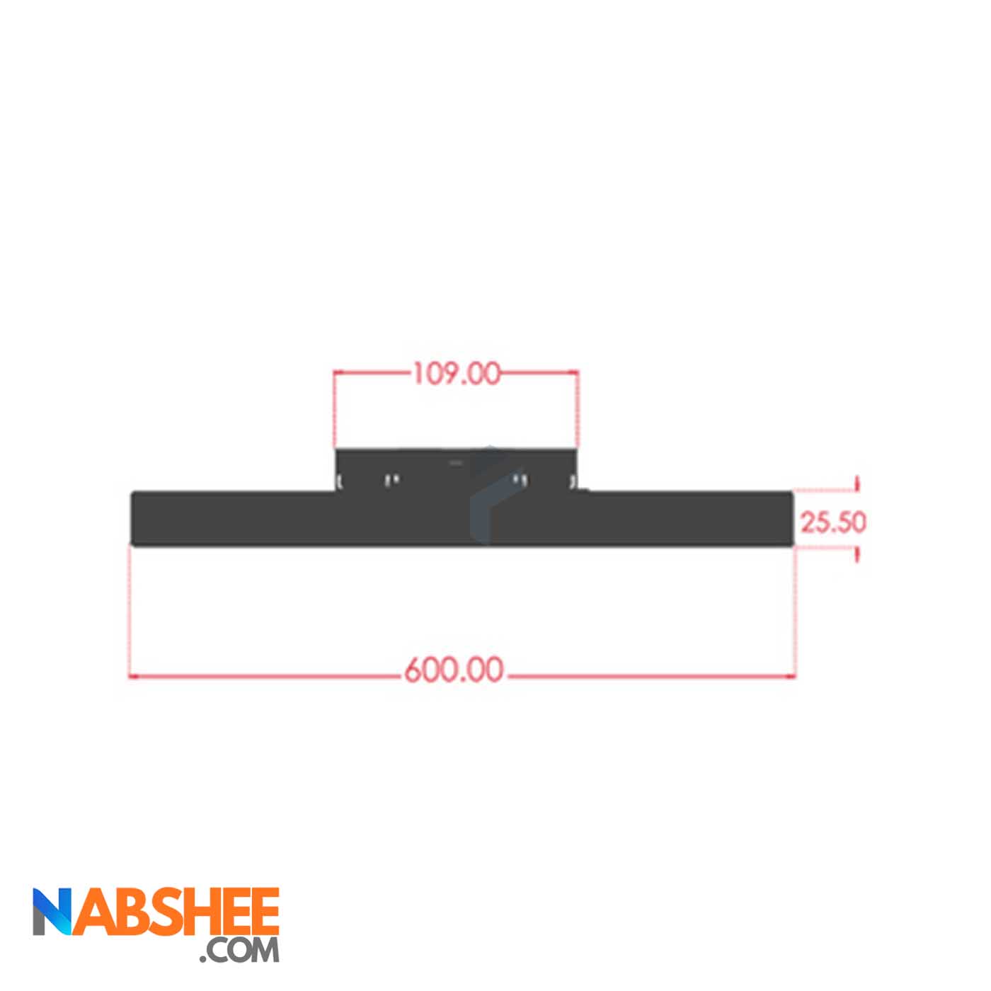 چراغ مگنتی خطی 30 وات کد MD30-3000