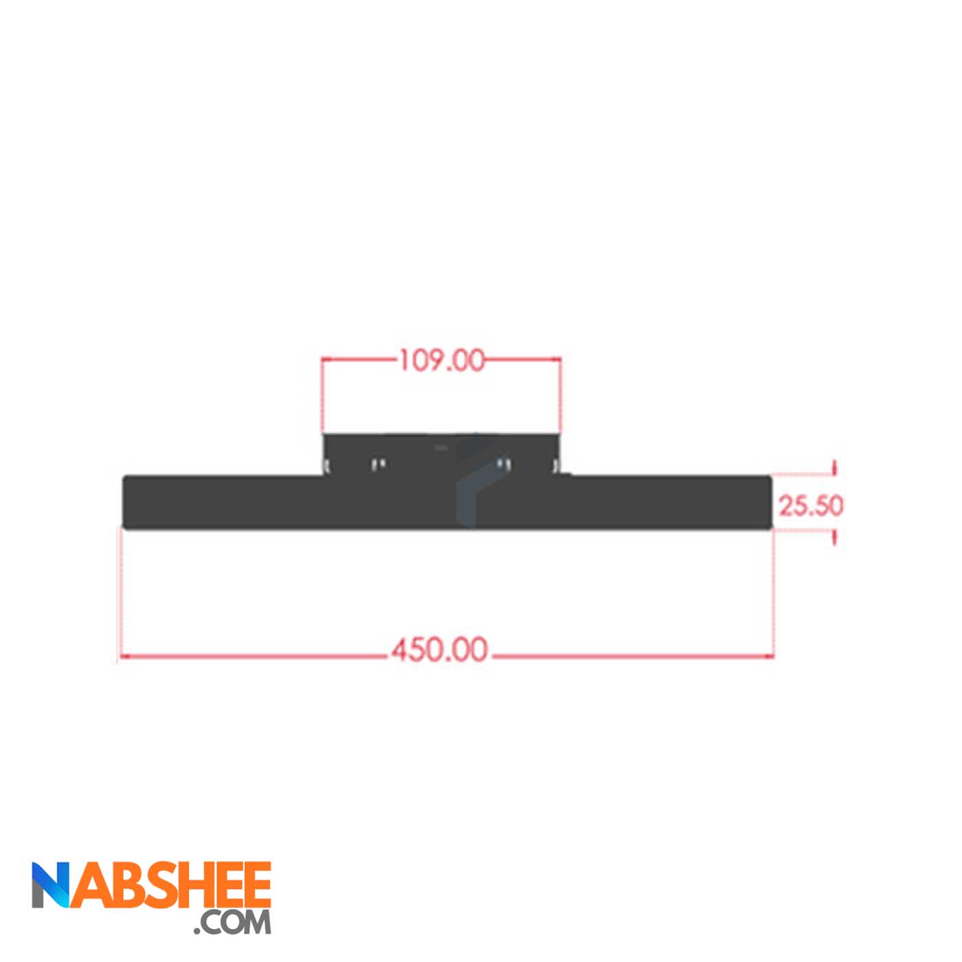 چراغ مگنتی خطی 20 وات کد MD20-3000
